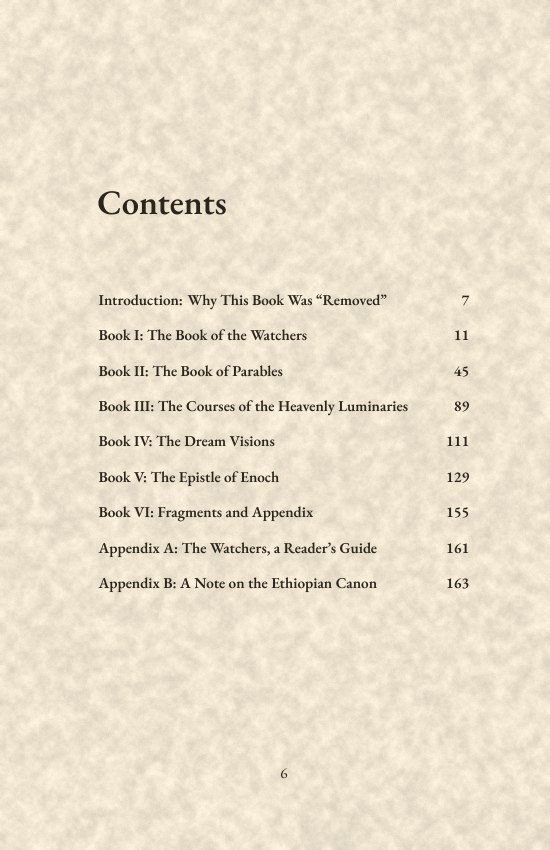 Contents page of this edition