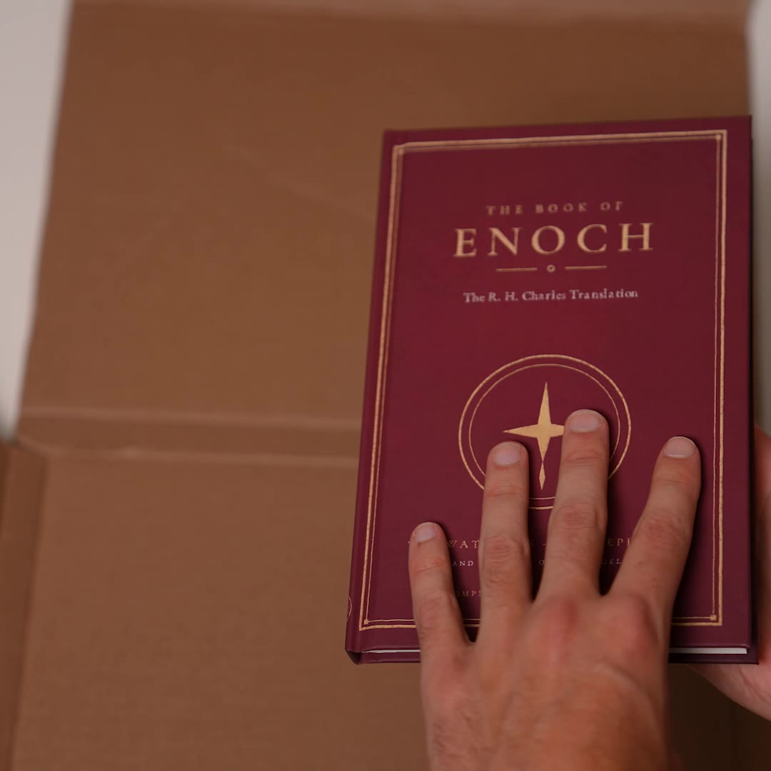 Opening the actual printed book